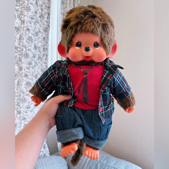 Monchhichi large limited edition boy doll - Picture 1 of 7